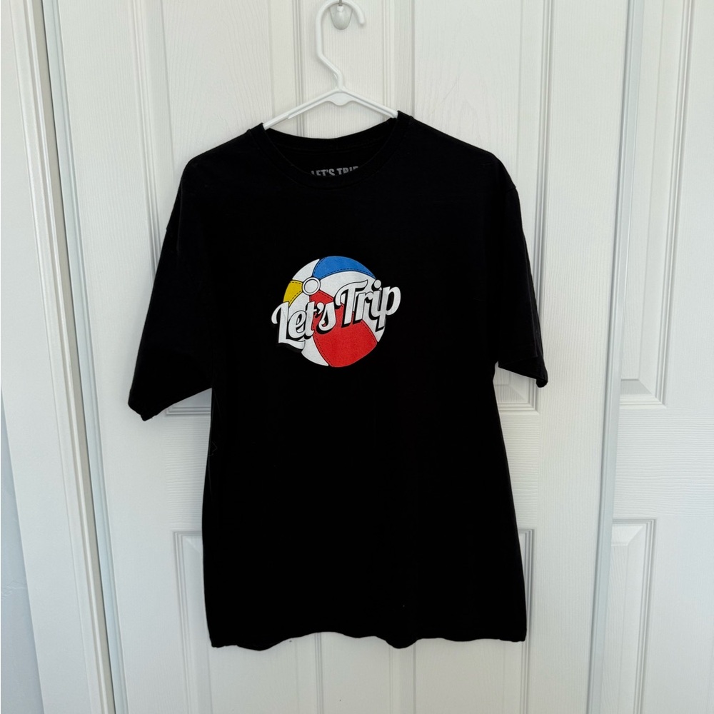 Sturniolo Black Lets Trip Beachball T-Shirt